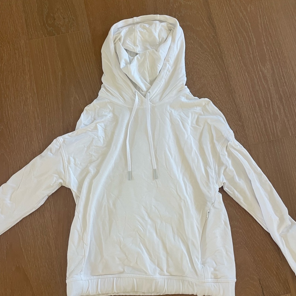 Women’s Lululemon White Hoodie
